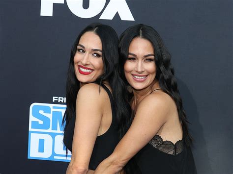 brie bella nude|Brie & Nikki Bella Go Completely Nude for Joint Maternity Shoot